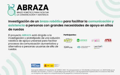ABRAZA: Investigación de un brazo robótico para facilitar la comunicación y asistencia a personas con grandes necesidades de apoyo en sillas de ruedas